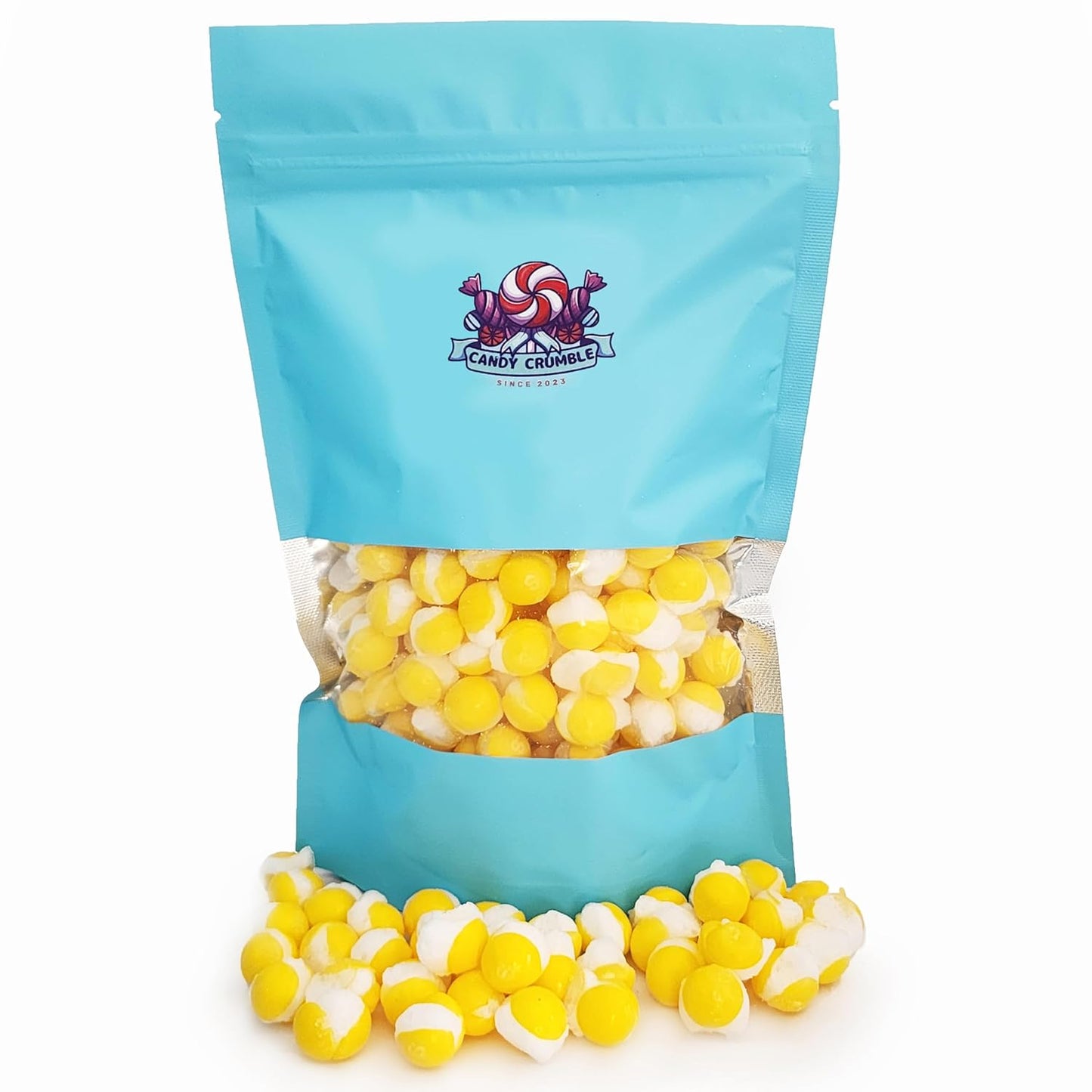 Freeze Dried Candy Yellow Flavor Crunchy Skittles, Flavorful Skittles (6 Oz, Red Pops) 6 Oz