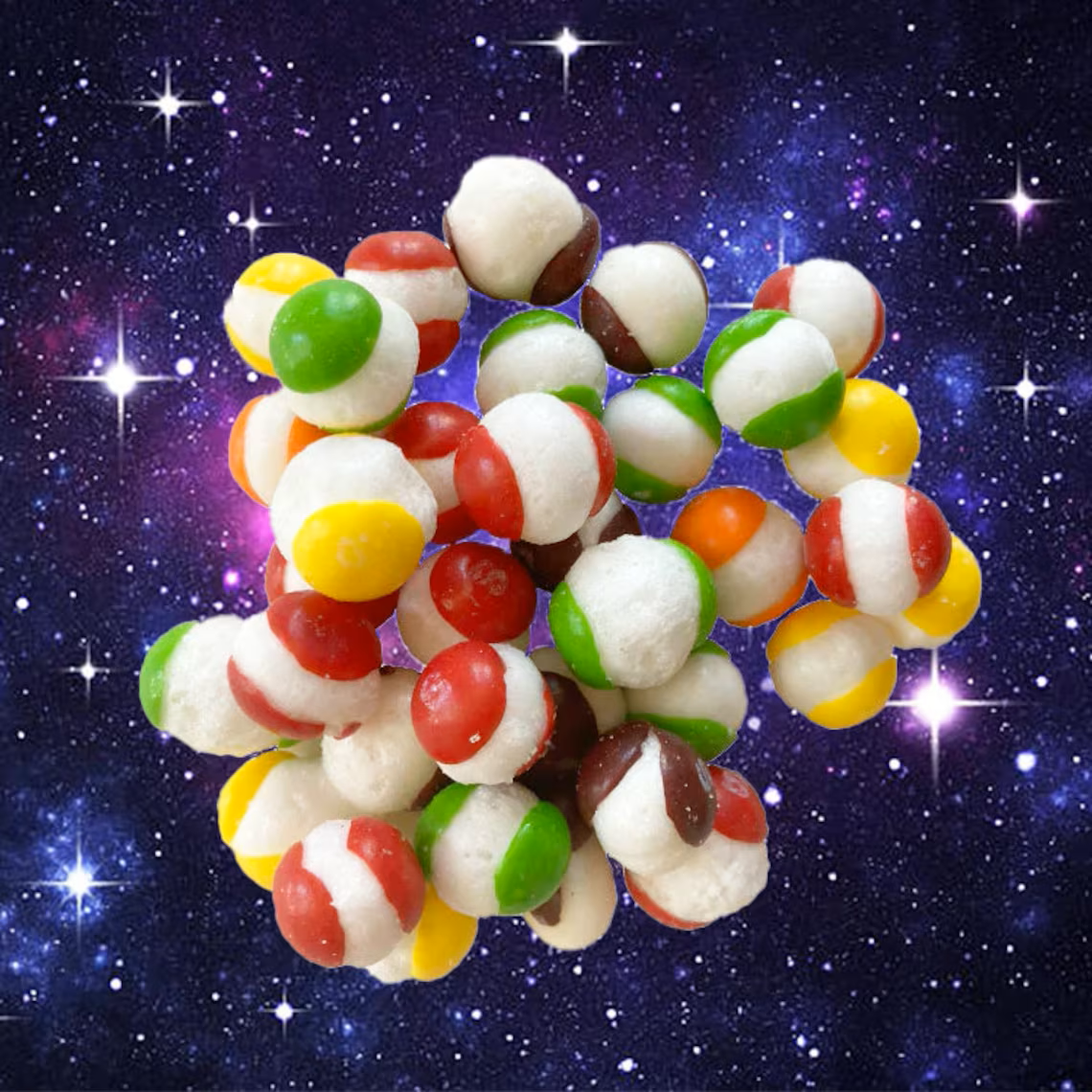 Freeze Dried Sour Skittles, Flavorful Crunchy Skittles, Premium Freeze Dried Snacks (1 Pound, Sour) 16 oz